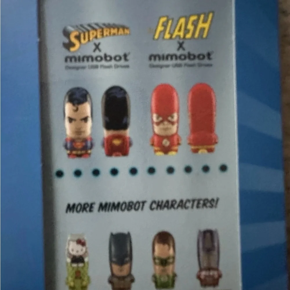 DC universe FLASH Mimobot USB 2.0 Flash Memory Drive 16gb